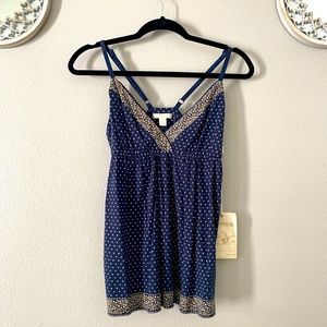 True Religion Indigo Printed Cami